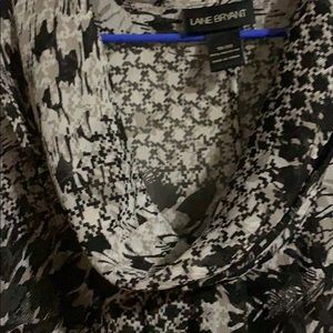 Lane Bryant Tops - !Sale! Lane Bryant sheer cow neck 18-20 Lane Bryant Tops - !Sale! Lane Bryant sheer cow neck 18-20